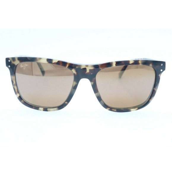 Maui Jim Yelzyland MJ 802-15D Square Tortoise Sunglasses Brown Polarized (B) main image 6